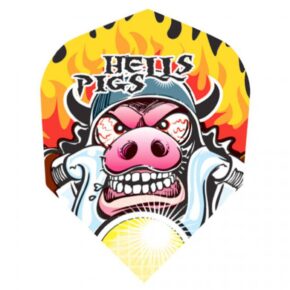 Misaladejuegos Plumas Harrows Quadro Standard Hells Pig 2000.