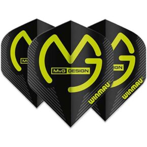 Misaladejuegos Plumas Winmau Darts Michael Van Gerwen Design Mega Standard  8121 - Imagen 4