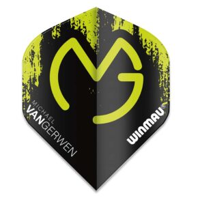 Misaladejuegos Plumas Winmau Darts Michael Van Gerwen Mega Std Black Green  6900.234