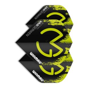 Misaladejuegos Plumas Winmau Darts Michael Van Gerwen Mega Std Black Green  6900.234 - Imagen 3
