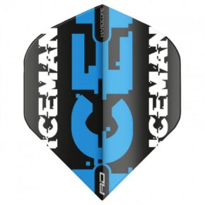 Misaladejuegos Plumas Flights Red Dragon Hardcore Gerwyn Price Black  Blue Logo  TF6478