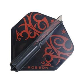 Misaladejuegos Pluma Bulls Darts Robson Estandar Tribe Red RO-51741 - Imagen 2