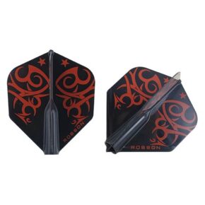 Misaladejuegos Pluma Bulls Darts Robson Estandar Tribe Red RO-51741 - Imagen 3