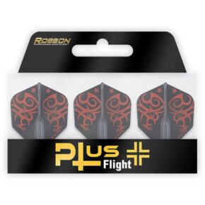 Misaladejuegos Pluma Bulls Darts Robson Estandar Tribe Red RO-51741 - Imagen 5