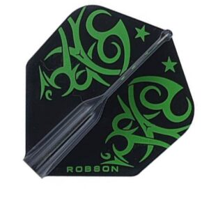 Misaladejuegos Pluma Bulls Darts Robson Standard Tribe Green RO-51740 - Imagen 2