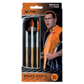 Misaladejuegos XQmax Sports Dardos Brass Benito Van De Pas Dartset 21g QD1100290 - Imagen 3