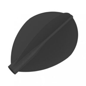 Misaladejuegos Plumas Flights 8 Flights Pear Black Set 3 Unit.  400021