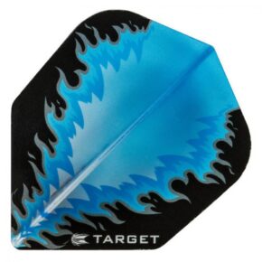 Misaladejuegos Plumas Target Darts Vision Blue Fire NO6  300600