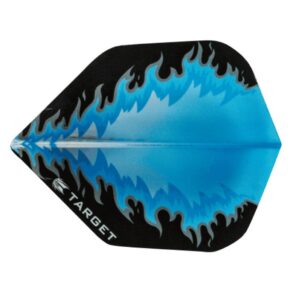 Misaladejuegos Plumas Target Darts Vision Blue Fire NO6  300600 - Imagen 3