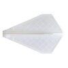 Misaladejuegos Plumas Cosmo Darts Flights Flight Pro V-2 White - Imagen 2
