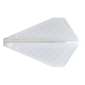 Misaladejuegos Plumas Cosmo Darts Flights Flight Pro V-2 White - Imagen 2
