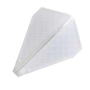 Misaladejuegos Plumas Cosmo Darts Flights Flight Pro V-3 White - Imagen 2