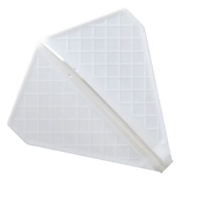 Misaladejuegos Plumas Cosmo Darts Flights Flight Pro V-6 White - Imagen 3