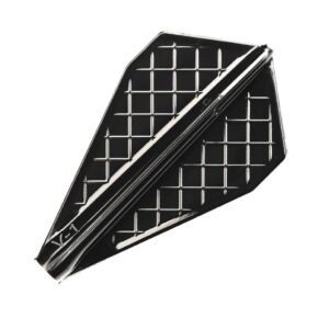 Misaladejuegos Plumas Cosmo Darts Flights Flight Pro V-1 Black - Imagen 2