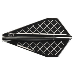 Misaladejuegos Plumas Cosmo Darts Flights Flight Pro V-1 Black - Imagen 3