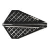Misaladejuegos Plumas Cosmo Darts Flights Flight Pro V-2 Black - Imagen 2