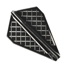Misaladejuegos Plumas Cosmo Darts Flights Flight Pro V-2 Black - Imagen 3