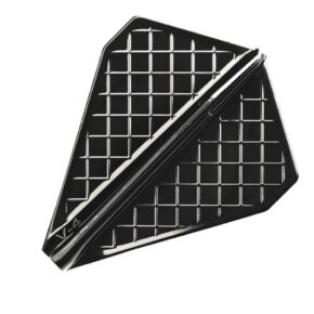 Misaladejuegos Plumas Cosmo Darts Flights Flight Pro V-4 Black - Imagen 2