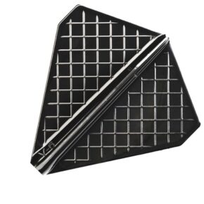 Misaladejuegos Plumas Cosmo Darts Flights Flight Pro V-6 Black - Imagen 3