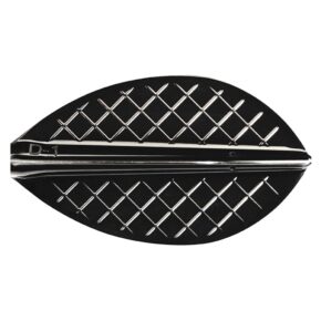 Misaladejuegos Plumas Cosmo Darts Flights Flight Pro D-1 Black - Imagen 3