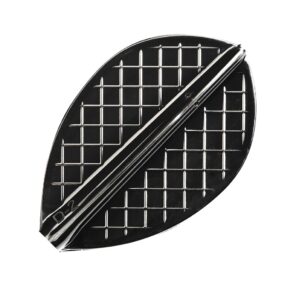 Misaladejuegos Plumas Cosmo Darts Flights Flight Pro D-2 Black - Imagen 3