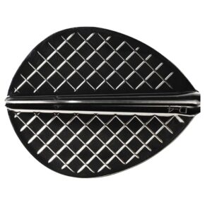 Misaladejuegos Plumas Cosmo Darts Flights Flight Pro D-4 Black - Imagen 2