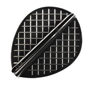 Misaladejuegos Plumas Cosmo Darts Flights Flight Pro D-4 Black - Imagen 3