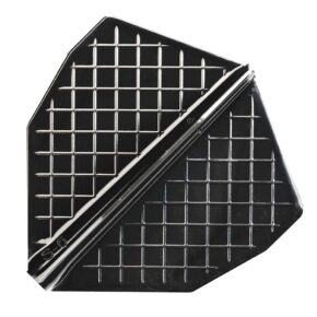Misaladejuegos Plumas Cosmo Darts Flights Flight Pro S-6 Black - Imagen 2