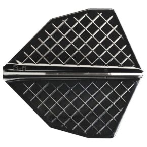 Misaladejuegos Plumas Cosmo Darts Flights Flight Pro S-6 Black - Imagen 3