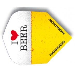 Misaladejuegos Plumas Harrows Marathon Standard I Love Beer  1534 - Imagen 3