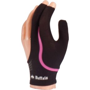 Misaladejuegos Guante Billar Buffalo Reversible Globe Black Pink S Diestro/Zurdo 3269.369
