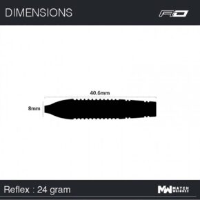 Misaladejuegos Dardos Red Dragon Reflex 90% 22g RDD2137 - Imagen 6