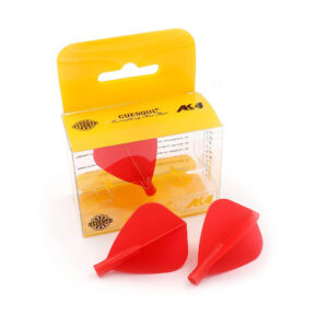 Misaladejuegos Plumas Flights Darts Cuesoul Tero AK4 Roja Kite  AK4+3FZYS - Imagen 3