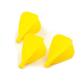 Misaladejuegos Plumas Flights Darts Cuesoul Tero AK4 Amarilla Kite  AK4+4FZYS