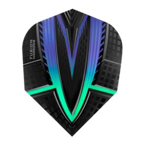 Misaladejuegos Plumas Harrows Darts Flights Fusion Blue Greeen  4401.. - Imagen 3
