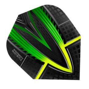 Misaladejuegos Plumas Harrows Darts Flights Fusion Green Yellow  4404 - Imagen 2