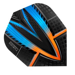 Misaladejuegos Plumas Harrows Darts Flights Fusion Aqua Orange  4405.. - Imagen 2