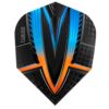 Misaladejuegos Plumas Harrows Darts Flights Fusion Aqua Orange  4405.. - Imagen 3