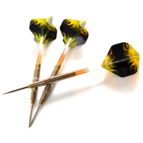 Misaladejuegos Dardos Cuesoul Aurora Gold Steel Tip 90% 21g CDAR-C4106 - Imagen 2