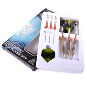 Misaladejuegos Dardos Cuesoul Aurora Gold Steel Tip 90% 21g CDAR-C4106 - Imagen 5