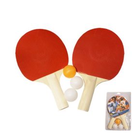 Misaladejuegos Pack de 2 Palas + 3 Pelotas Test Softee 0006810
