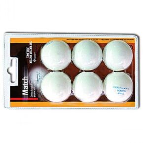 Misaladejuegos Blister 6 Pelotas Ping Pong Enebe Match Blancas 845505 - Imagen 3