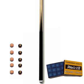 Misaladejuegos Pack Taco ramin 1.40m 12mm + 1 Tizas 12 unid + 10 Repuesto Soleta Taco