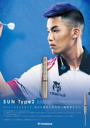 Misaladejuegos Dardos Trinidad Darts Sun Type 2 Steel Lourenzo Sun 22g 90% - Imagen 3