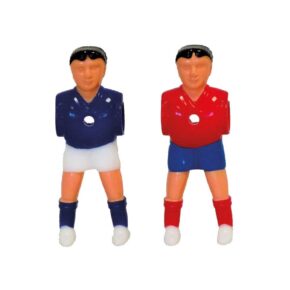 Misaladejuegos Jugador Futbolines Plastico Pies Separados España Francia 22 unidades PL1000