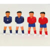 Misaladejuegos Jugador Futbolines Plastico Pies Separados España Francia 22 unidades PL1000 - Imagen 4