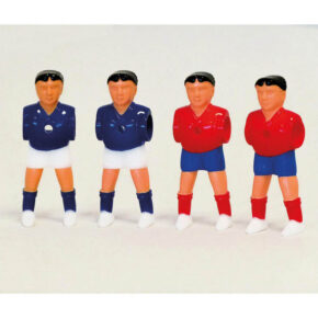 Misaladejuegos Jugador Futbolines Plastico Pies Separados España Francia 22 unidades PL1000 - Imagen 4