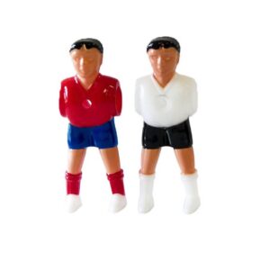Misaladejuegos Jugador Futbolines Plastico Pies Separados España Alemania 22 unidades PL1002
