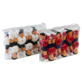 Misaladejuegos Jugador Futbolines Plastico Pies Separados España Alemania 22 unidades PL1002 - Imagen 4