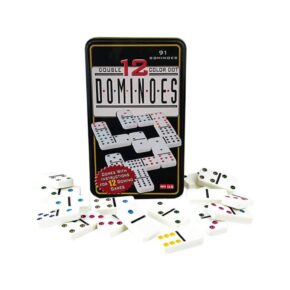 Misaladejuegos JUEGO DE DOMINÓ PLUS MULTICOLOR 0010452